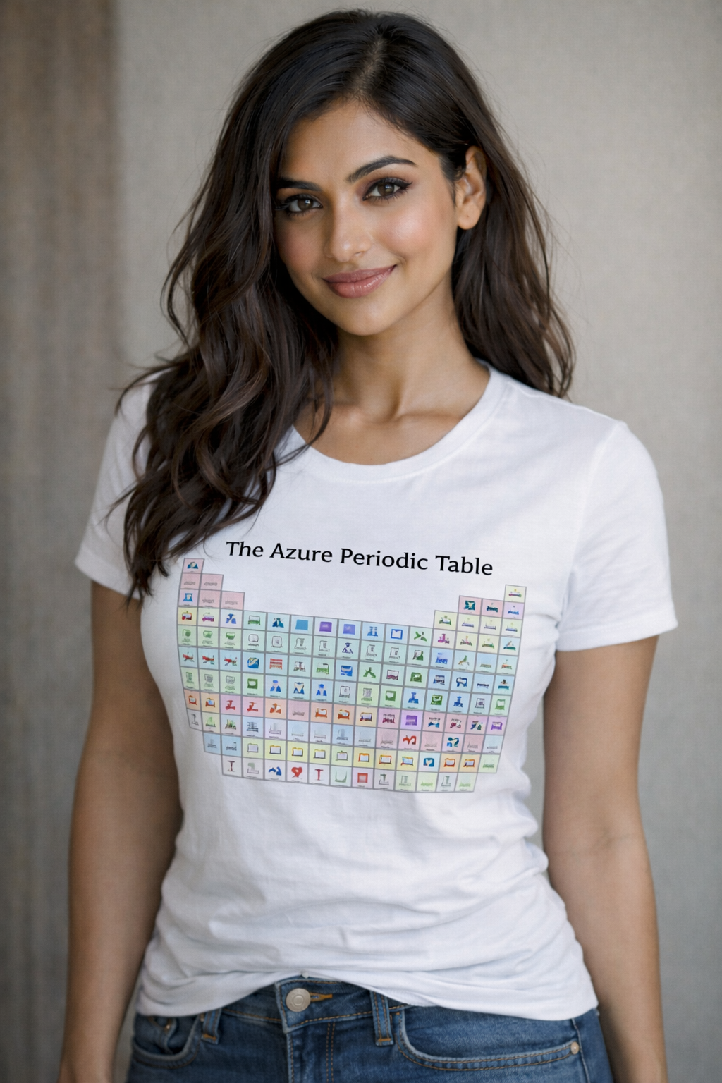 Azure Periodic Table T-Shirt